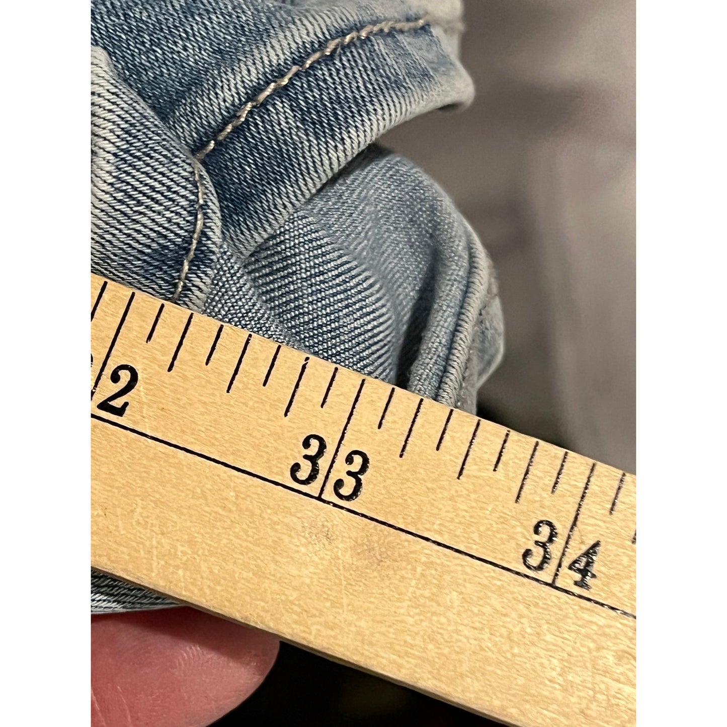 Refuge Stonewash Jeans Largos Fruncidos Unisex 26x33