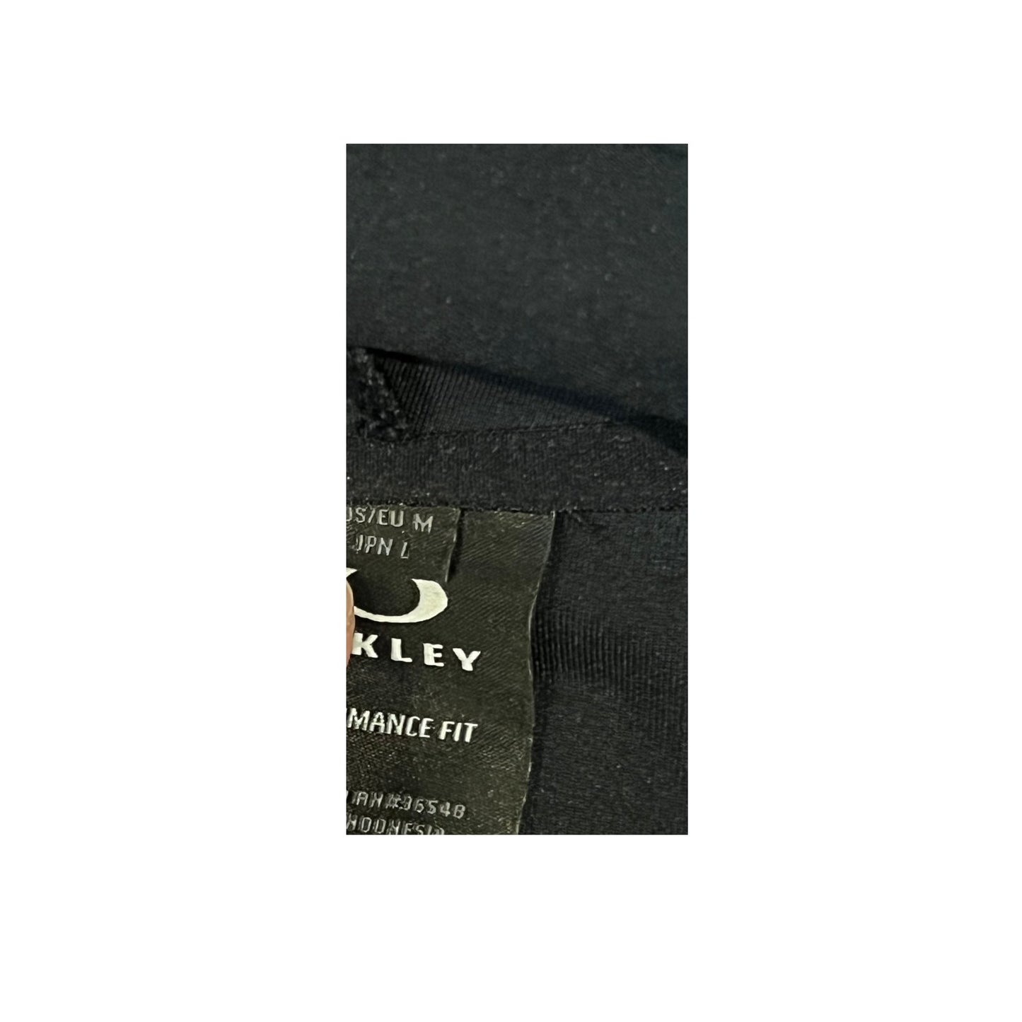 Oakley Black Full Zip Hoodie Mens M