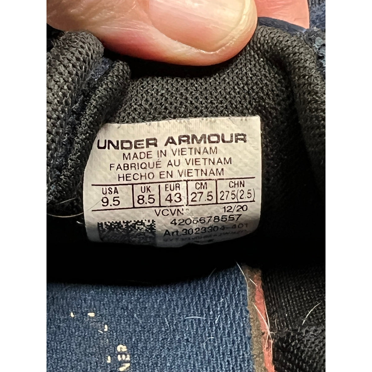 Under Armour Men Charged Pursuit 2 TWIST Shoes Mens 9.5