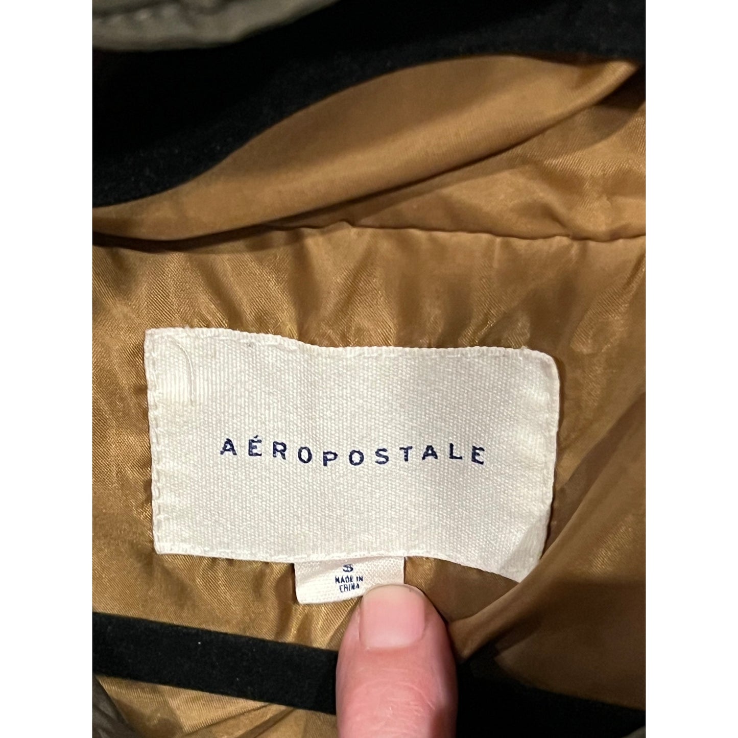 Aeropostale Hooded Mid Winter Jacket Mens S