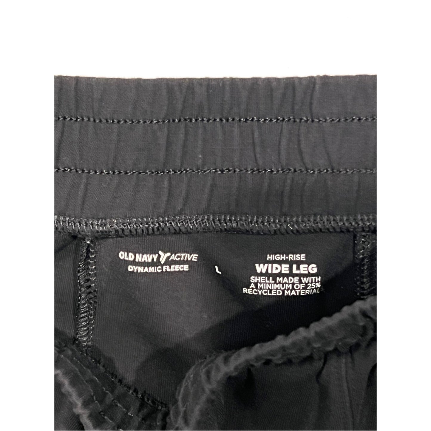 Old Navy High Rise Wide Leg Joggers Woman L