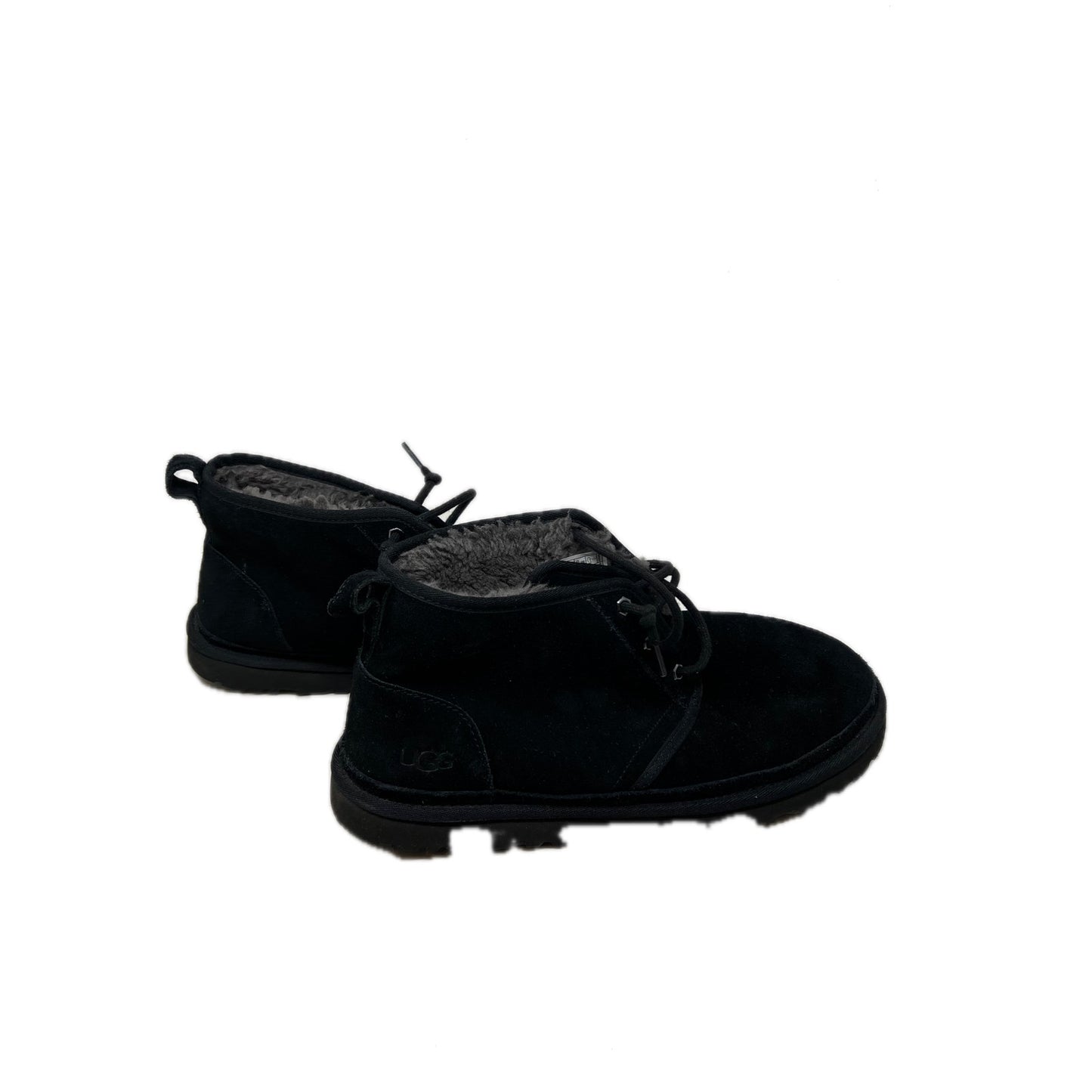 Botín UGG Neumel para hombre, negro gris, talla 12 para hombre