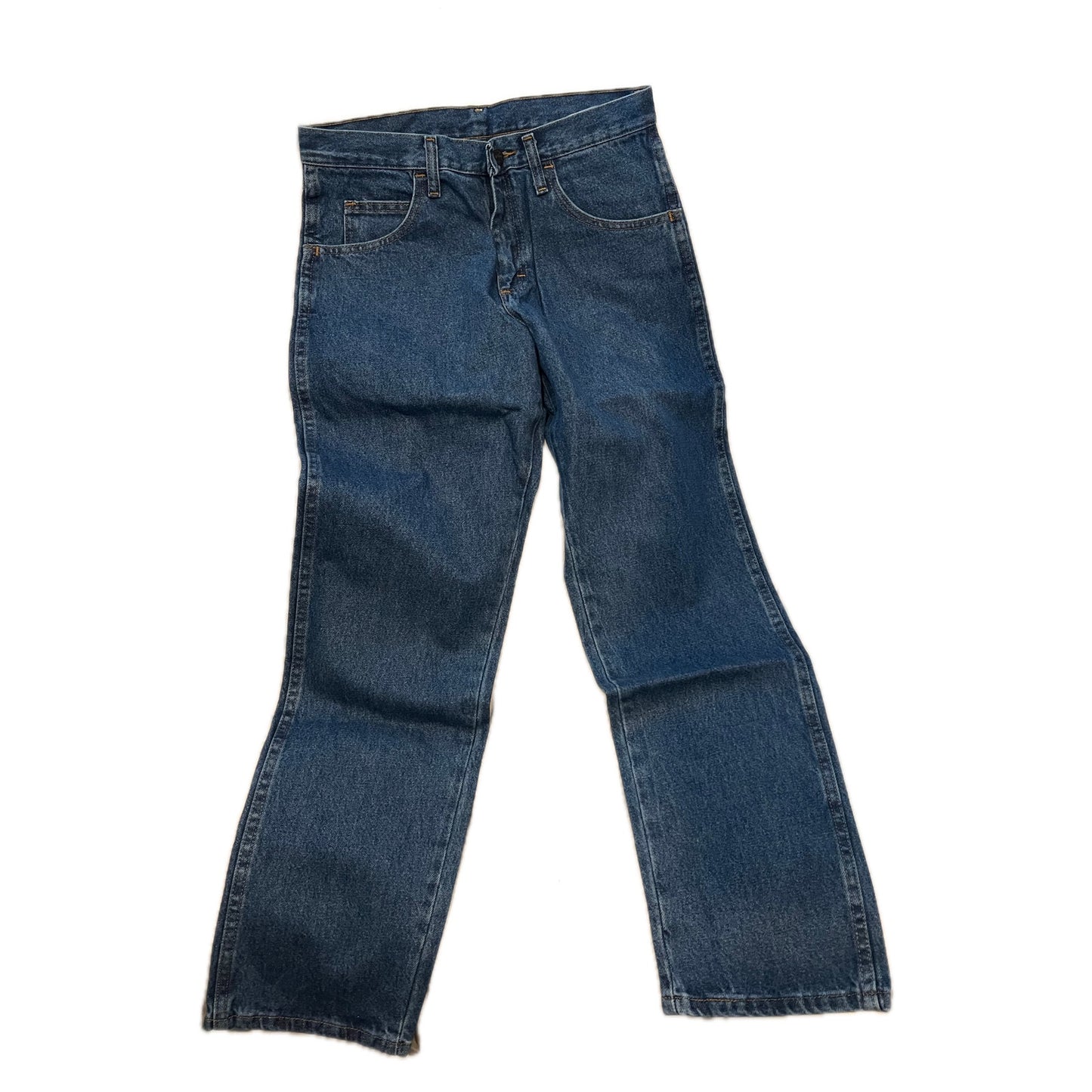 Jeans Rustler Coupe Droite Décontractée Bleu Homme 30x30 NWT