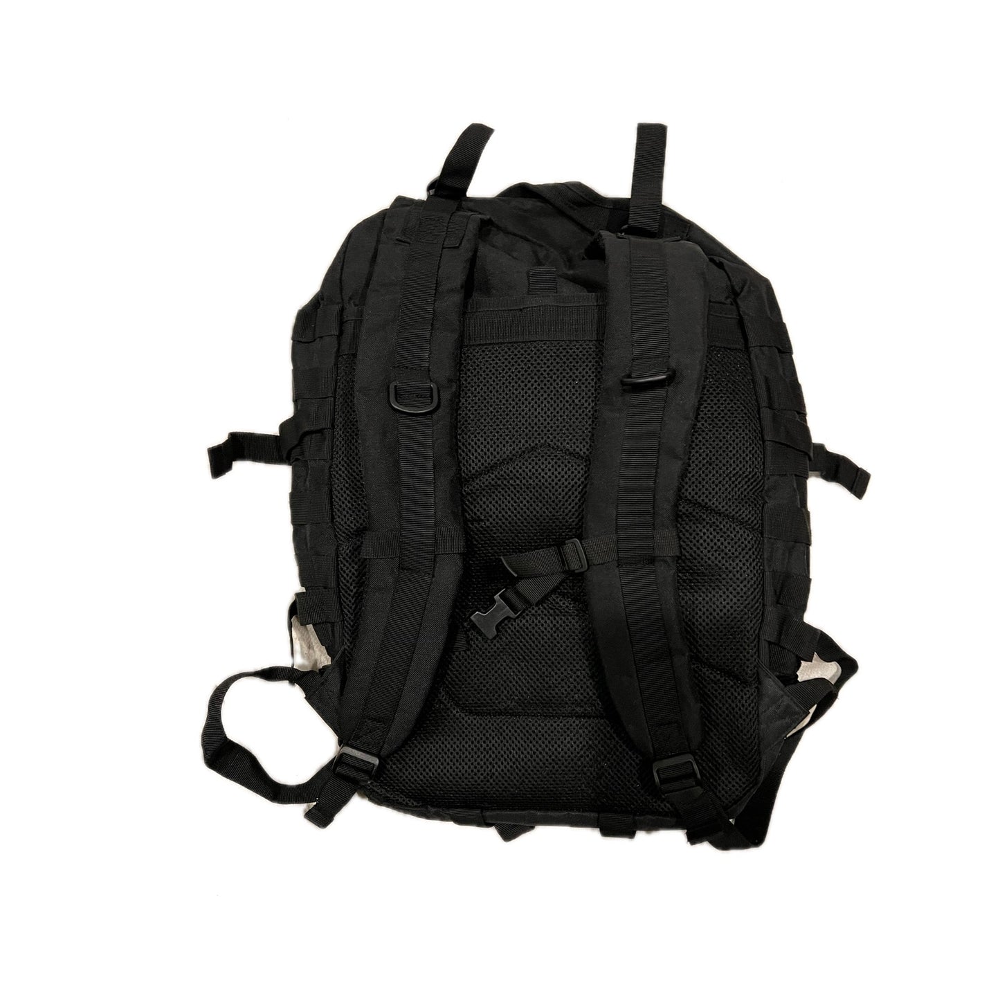 Generic Black Tactical Backpack w/ USA Flag