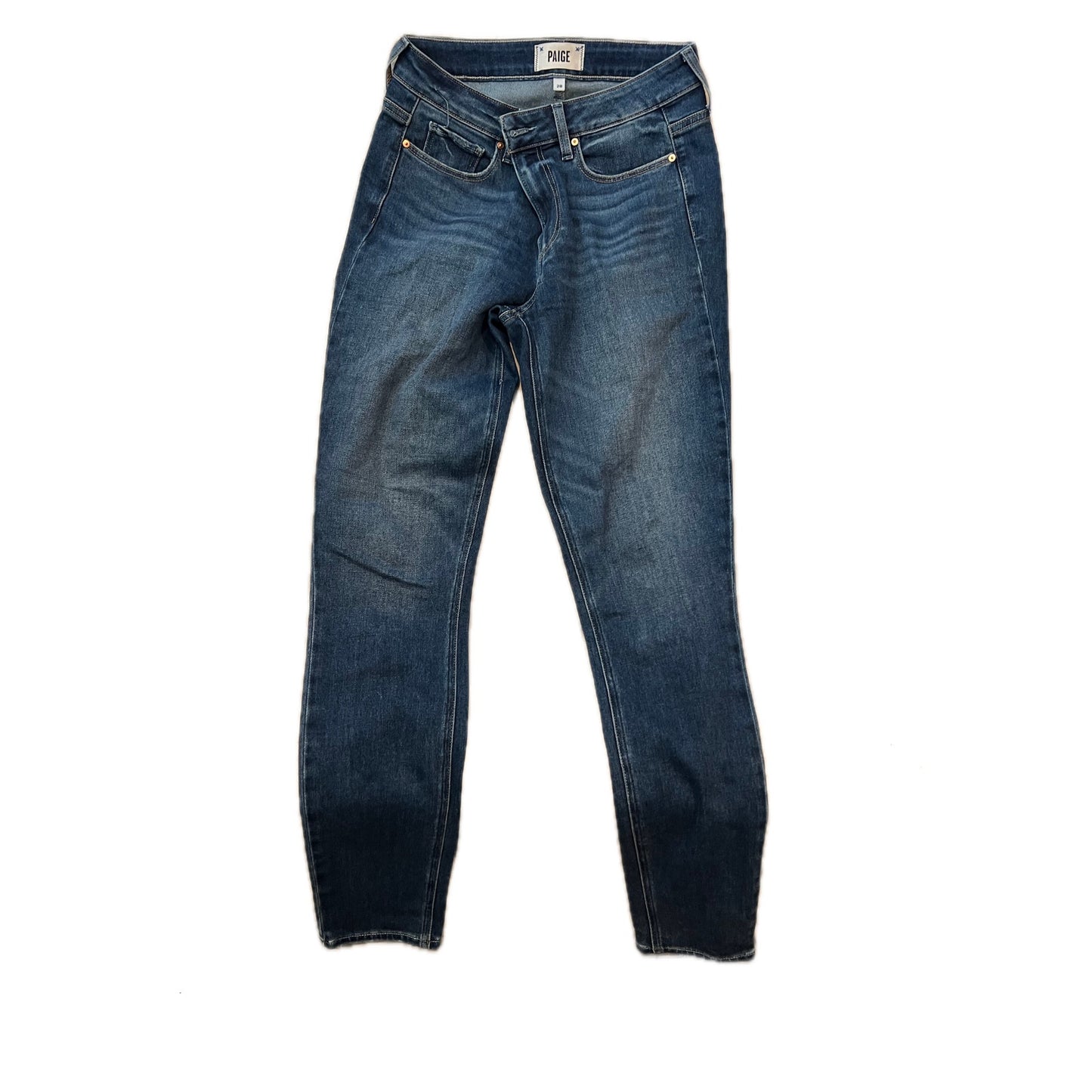 Paige Hoxton Ultra Skinny Blue Jeans Talla 28x30 para mujer