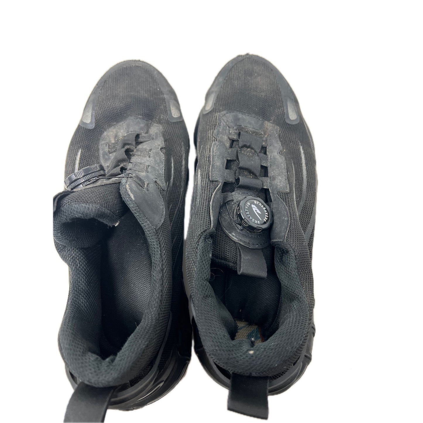 9KSAFETYJB Chaussures de sécurité à bouton rotatif pour hommes, pointure 11.5