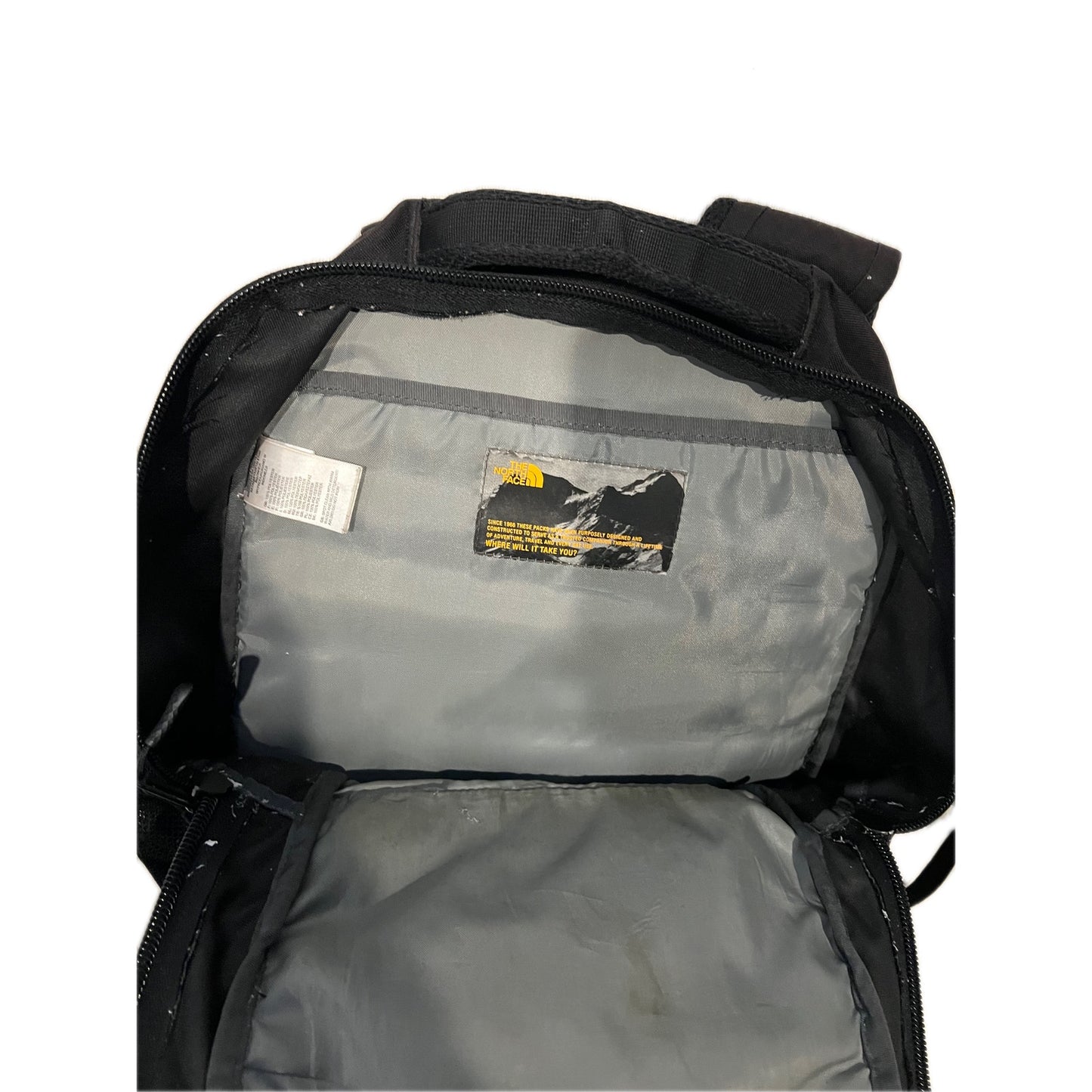 The North Face Jester Black Gray Backpack