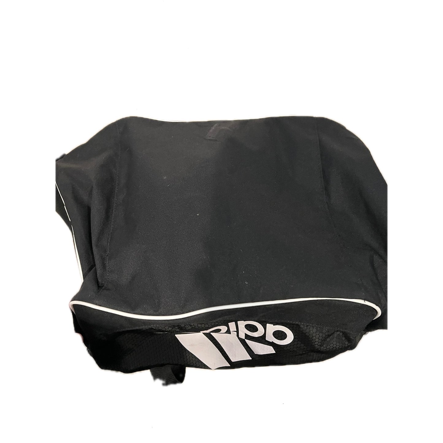 Adidas Defender Small 16"x10"x8" Black White Duffel Gym Bag