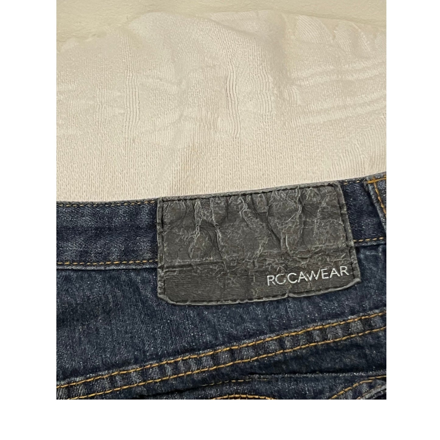Rocawear Classic Fit Blue Jeans Mens 40x35