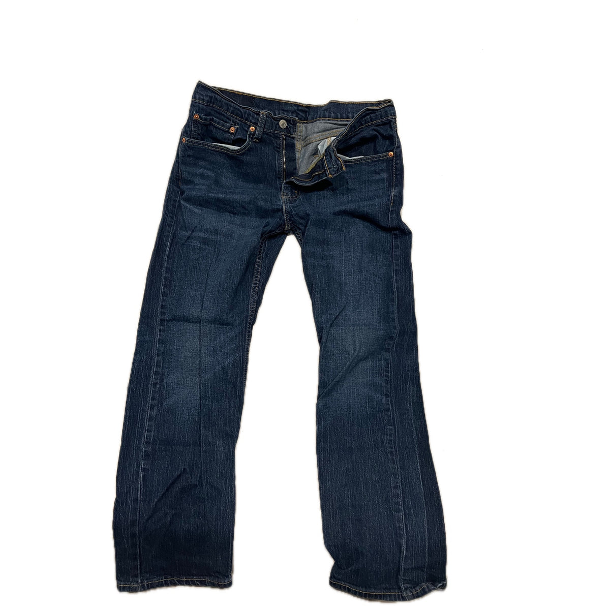 Levi's 505 Regular Straight Fit Jeans Mens 34x30