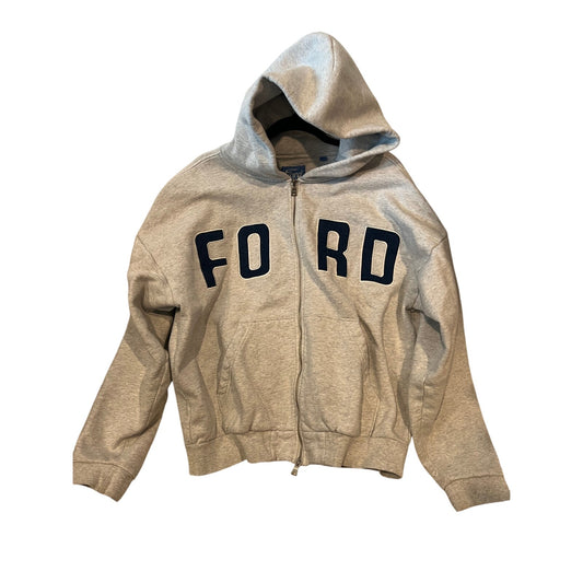 Pacsun x Ford Embroidered Insulated Zip Up Hoodie Mens M