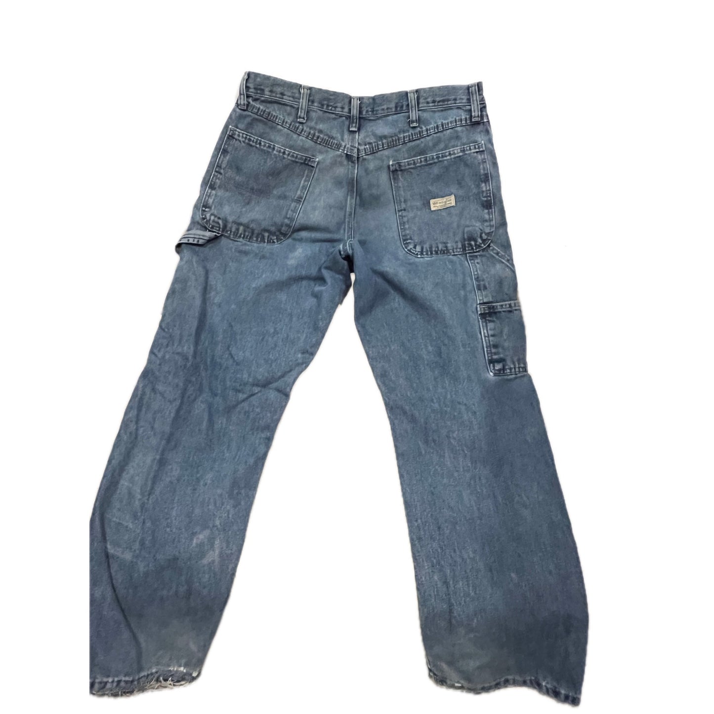 Wrangler Blue Carpenter Work Pants Mens 34x30