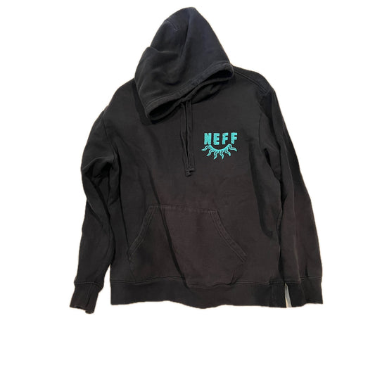 Neff X Disney Mickey Mouse Pullover Black Hoodie Mens L