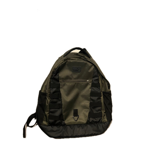 Puma Fluid Backpack with Computer Sleeve Olive Black 28L