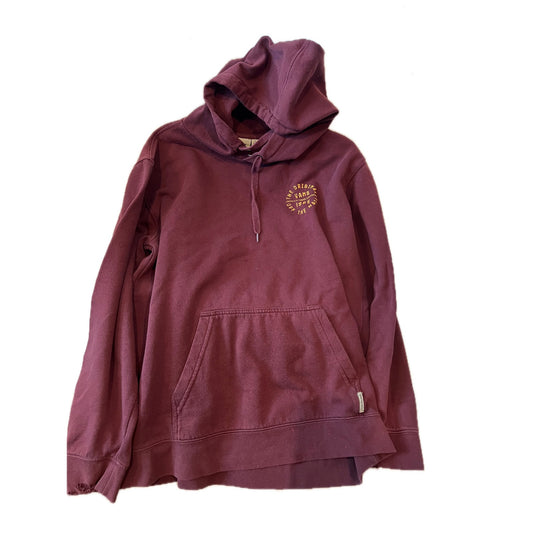 Vans Burgundy Skate Pullover Hoodie Mens L