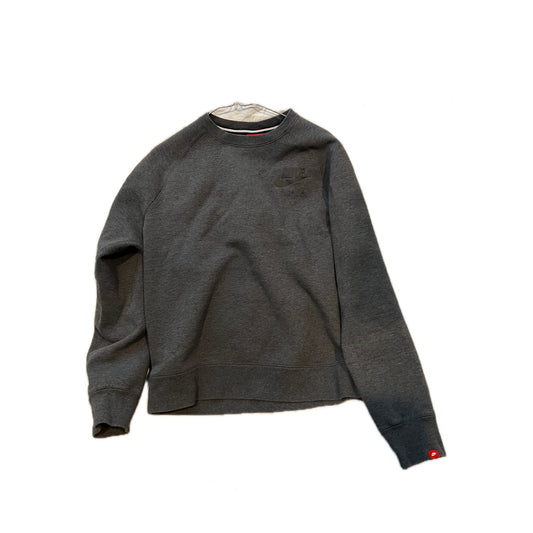 A1 Sweat-shirt ras du cou Nike Spellout Swoosh Homme Taille M Gris