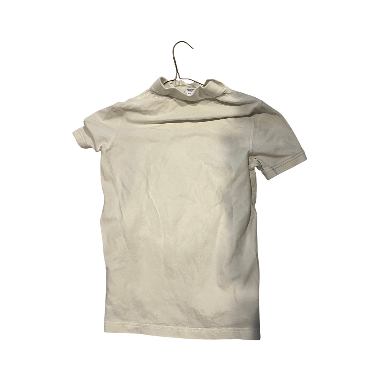 Brooks Brothers Slim Fit White Polo Golf Shirt Mens Medium