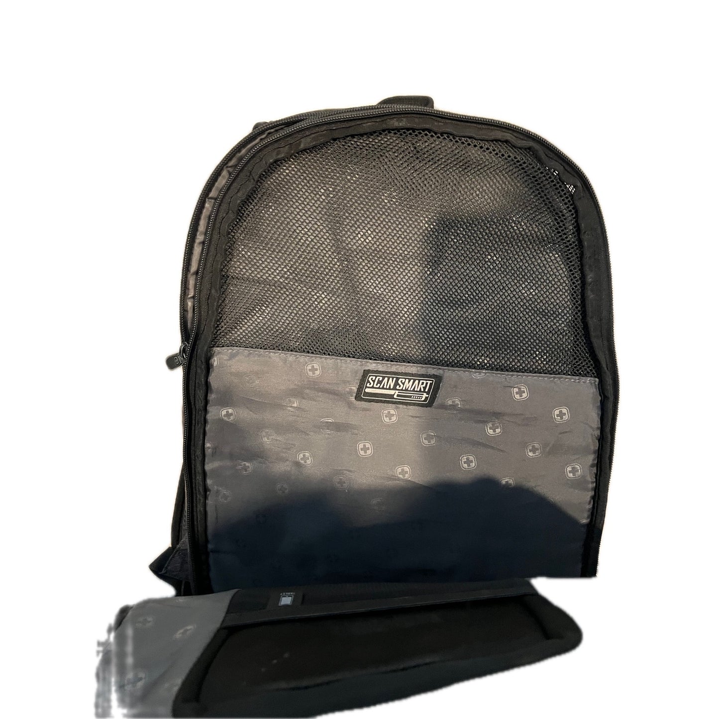 Sac à dos pour ordinateur portable Swiss Gear 3760 Gris Noir Rouge 28L