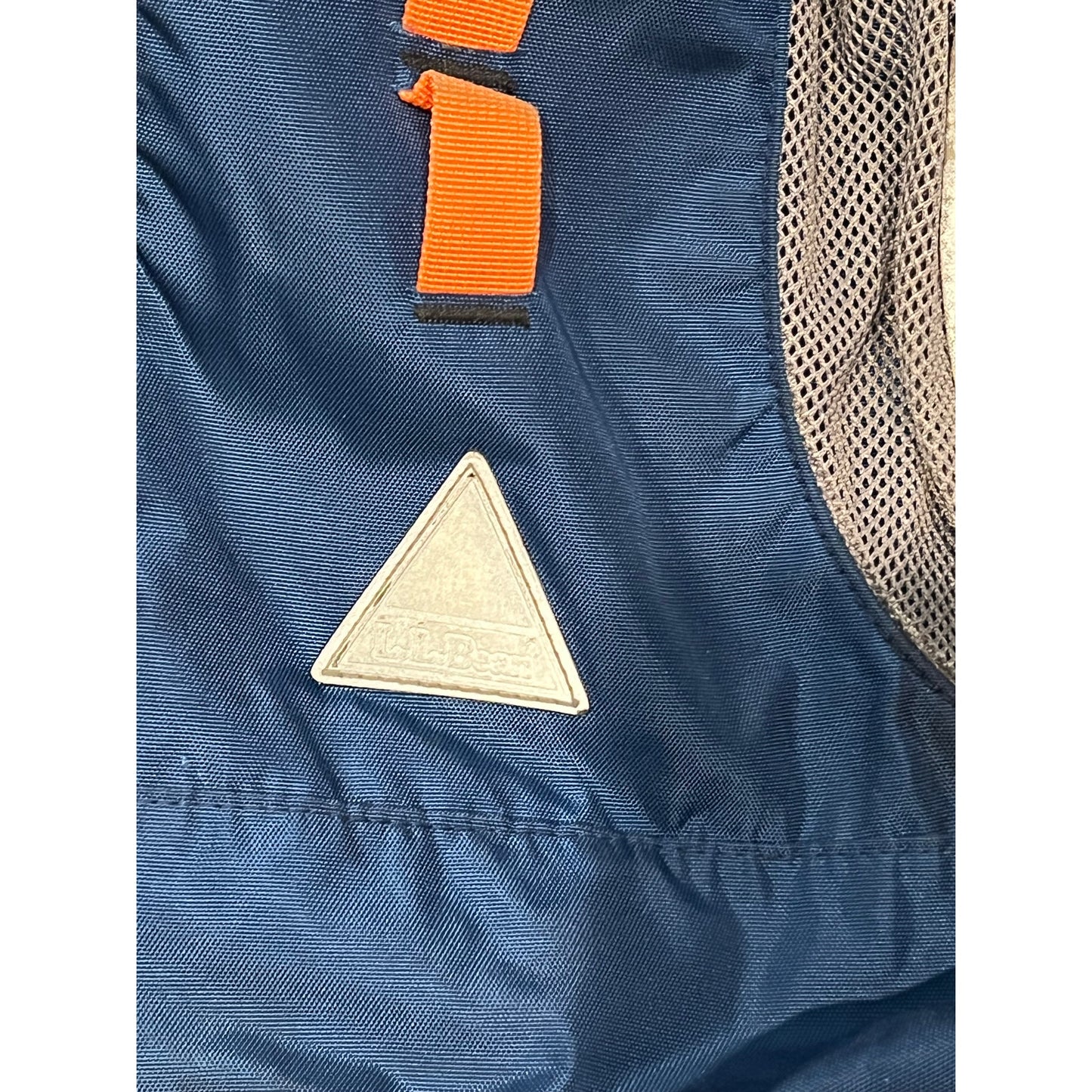 LL Bean Teal Orange 21L Vintage Backpack