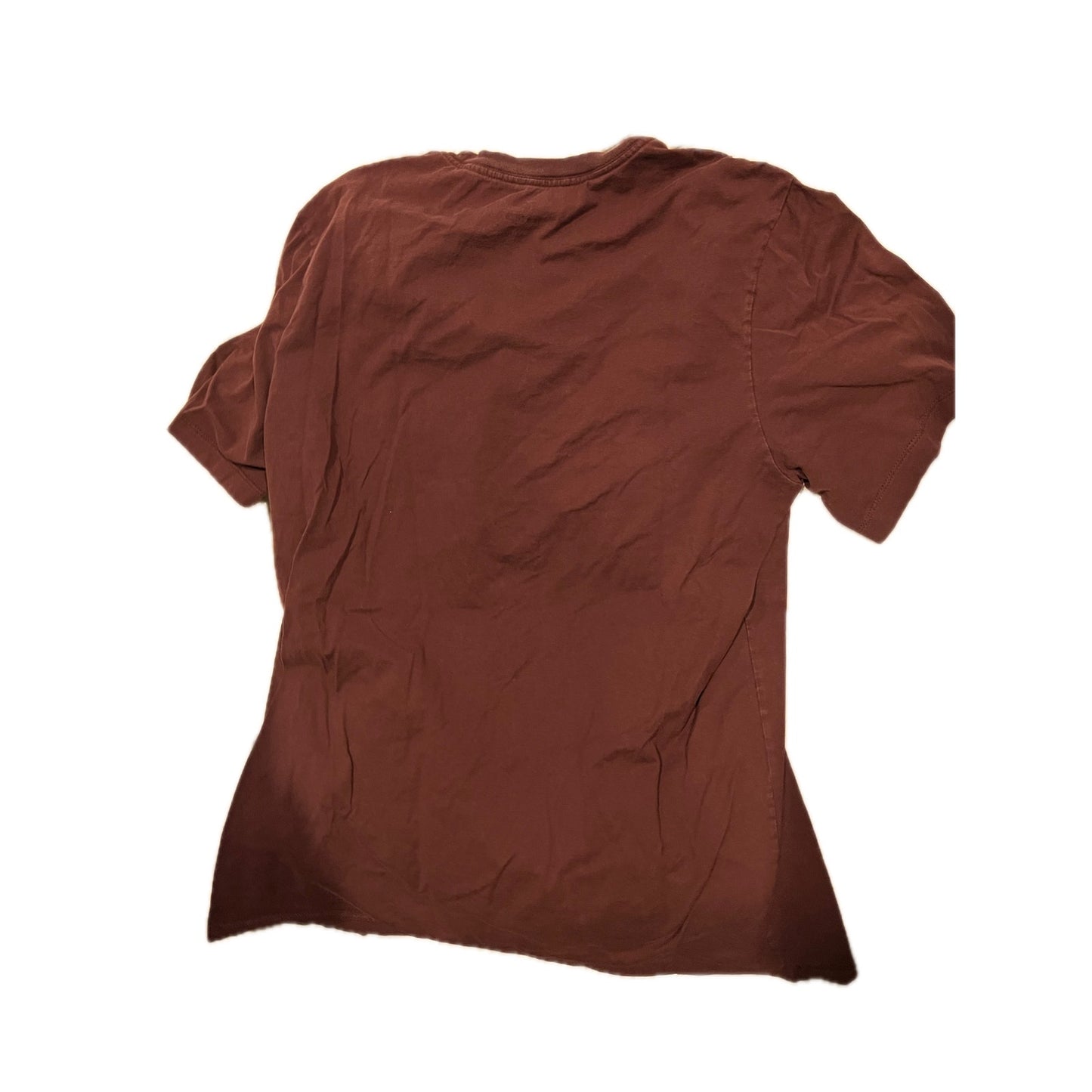 The Nike Tee Burgundy Mens T-Shirt Large