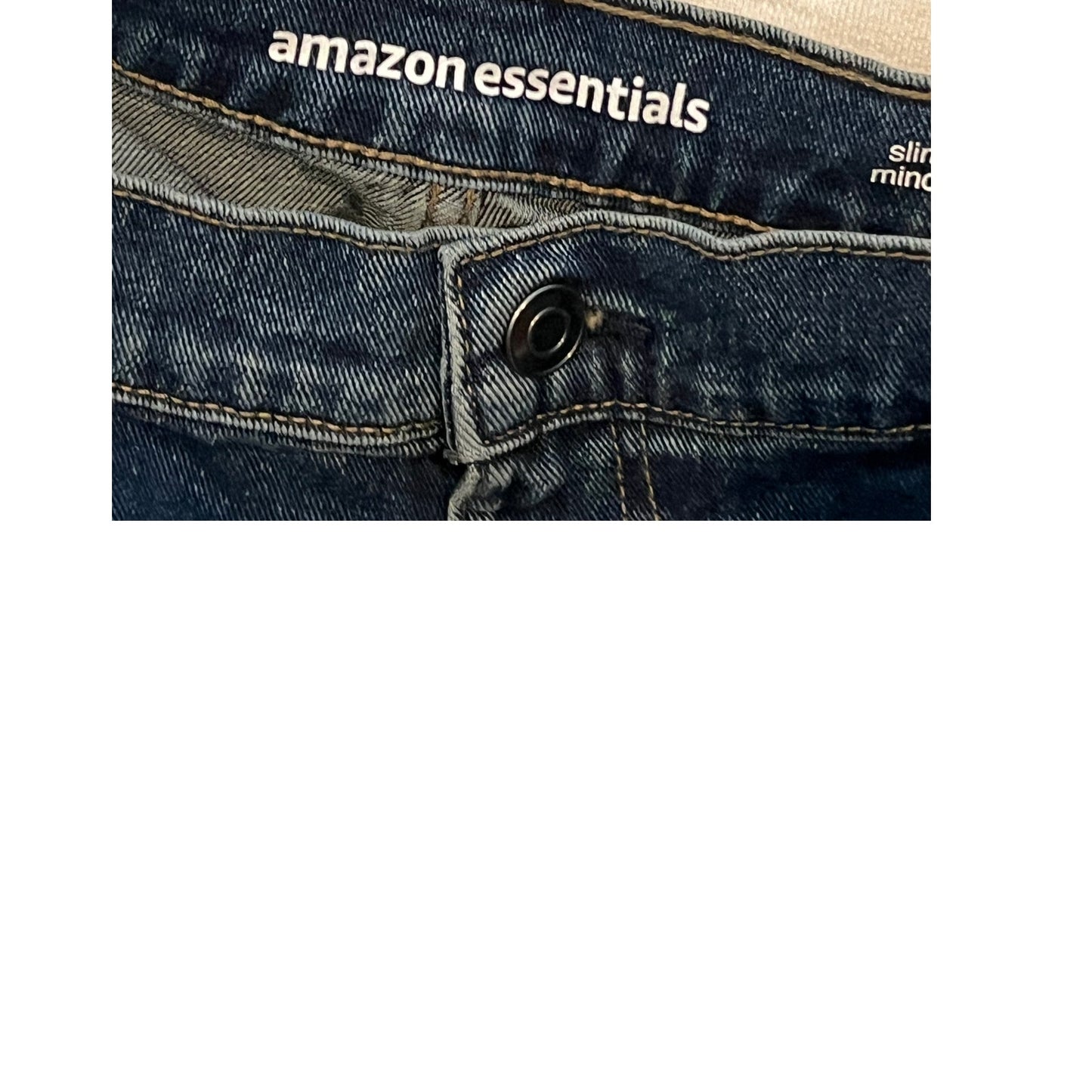 Jean ajusté Amazon Essentials bleu, homme 38x34