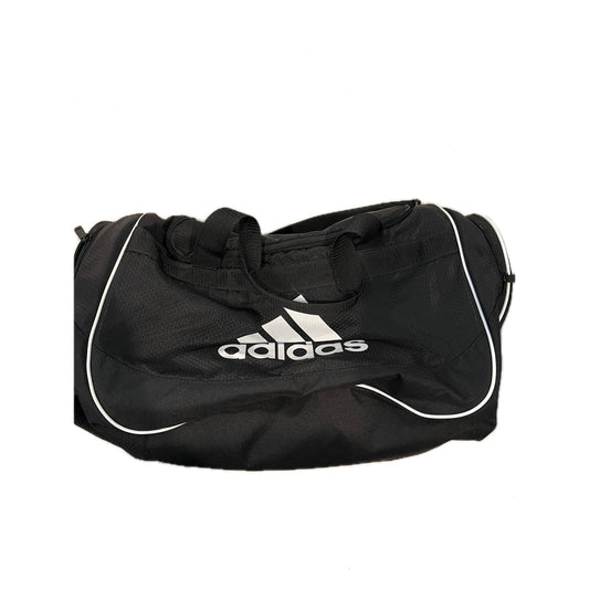 Adidas Defender Small 16"x10"x10" Black Duffel Gym Bag