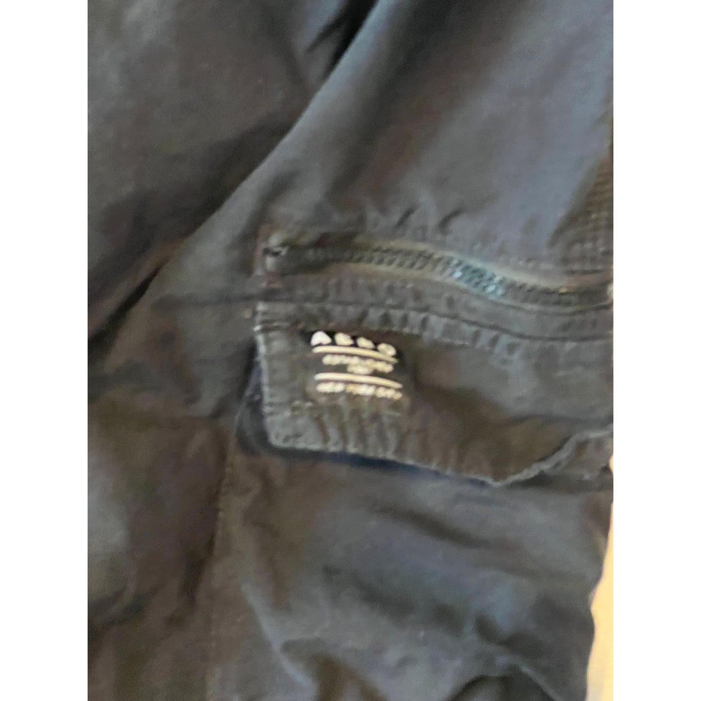 Aeropostale Active Utility Black Thin Pants Mens L