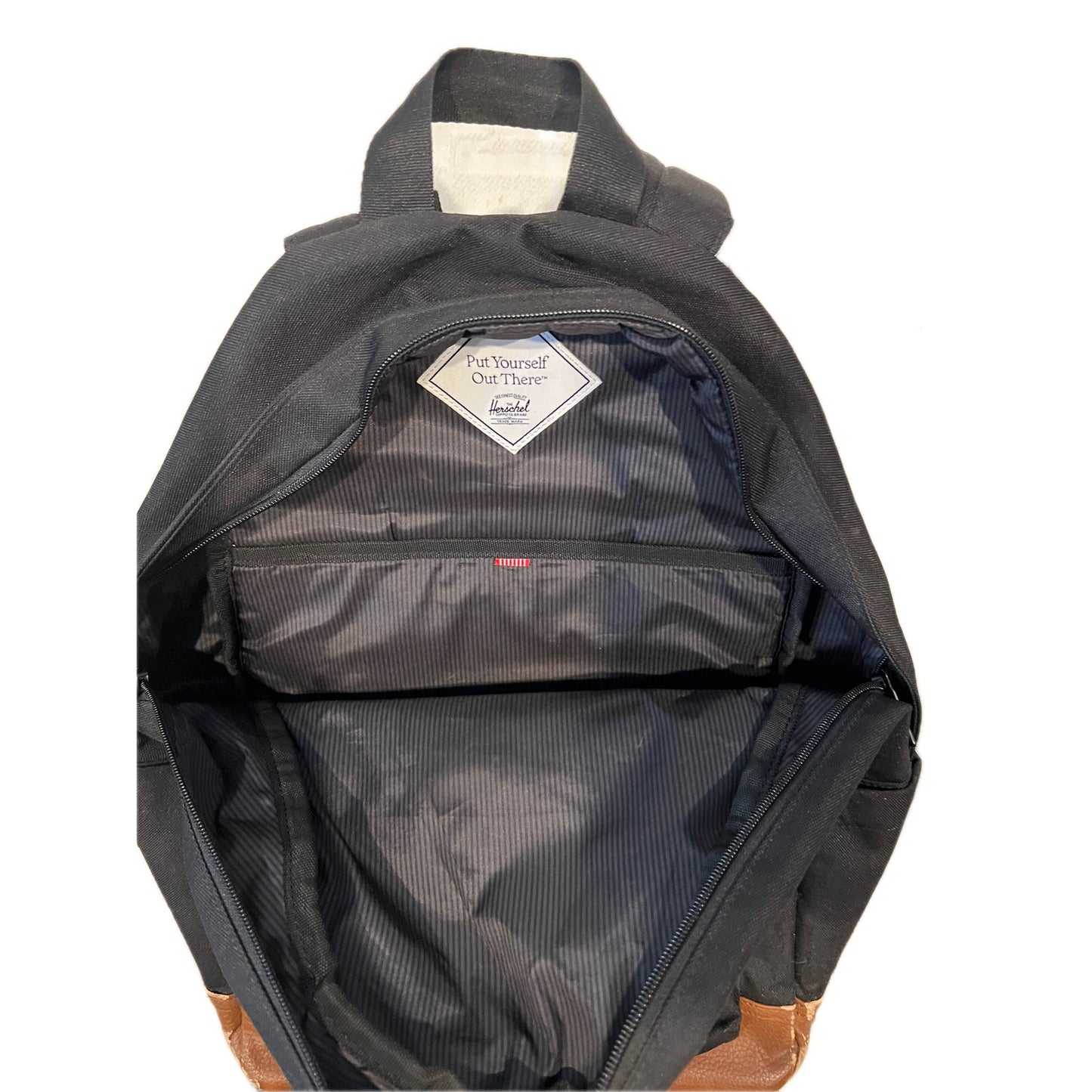 Herschel Heritage 24L Black Backpack