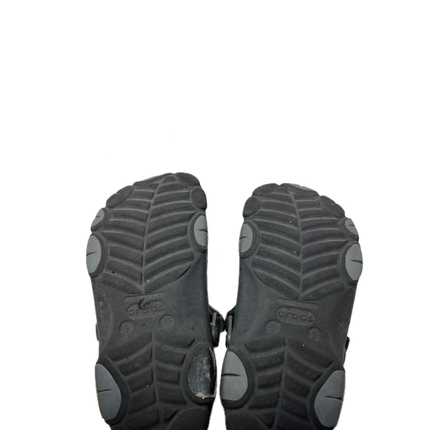 Classic all terrain clog Crocs Charcoal Gray Mens 9 Womans 11