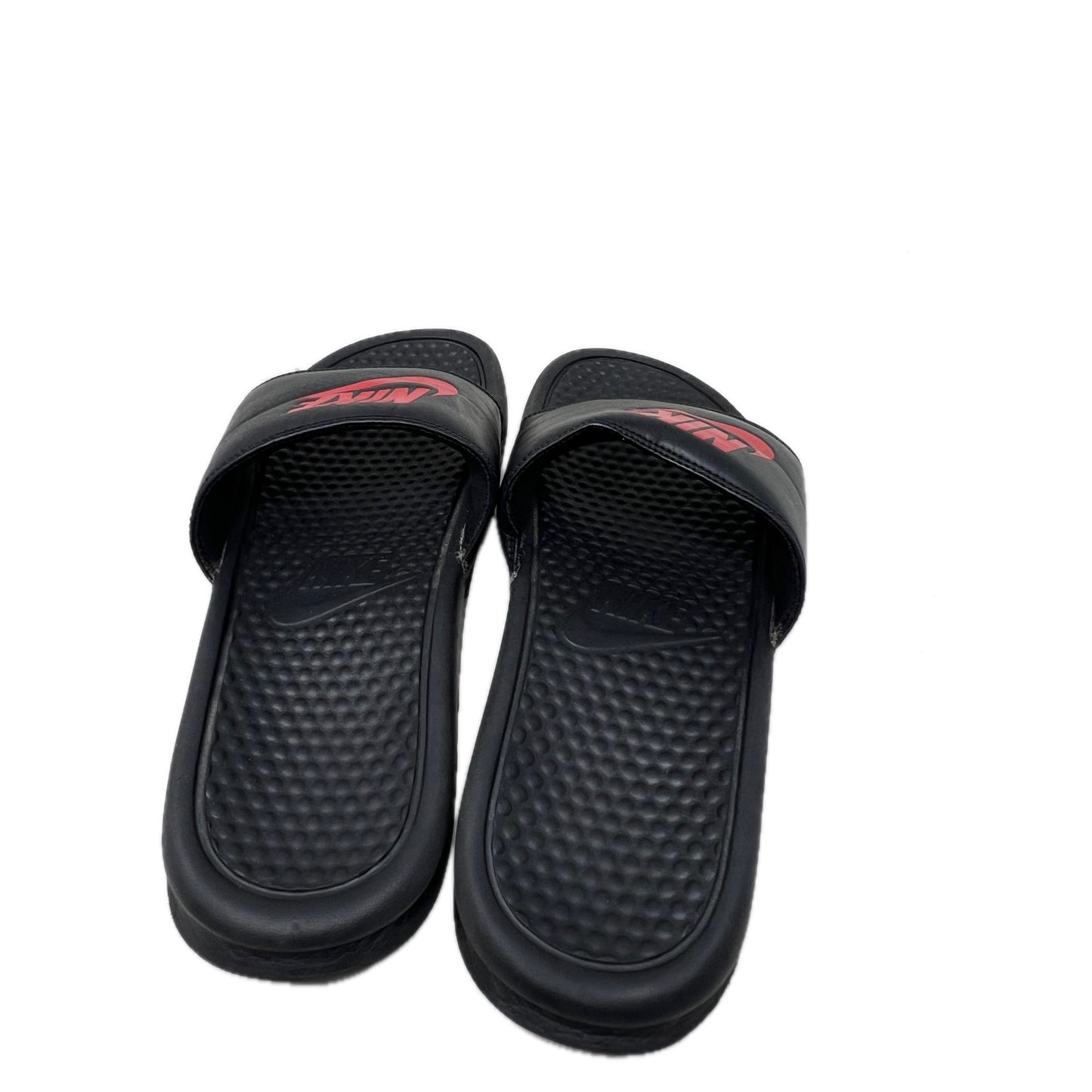 Nike Benassi JDI Slide Mens 8 Red/Black