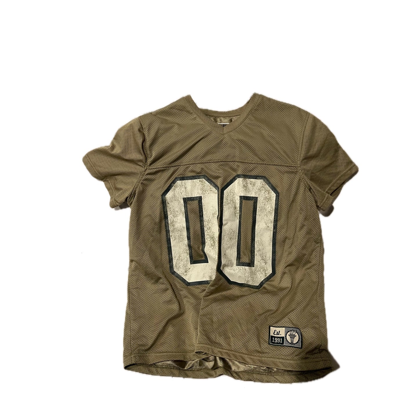 Brooklyn Cloth camiseta de fútbol verde oliva talla 00 para hombre, Med