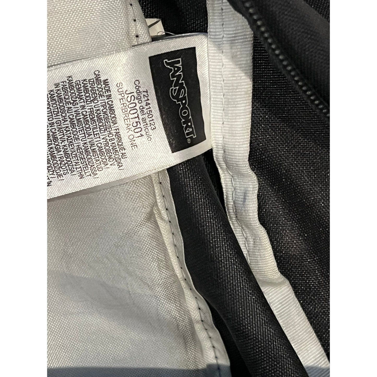 JanSport Superbreak One Black Daily Backpack