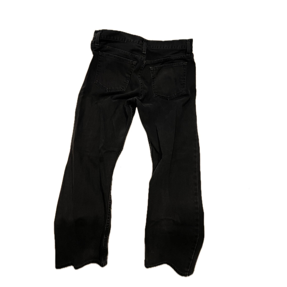 George Regular Straight Black Jeans Mens 34x32