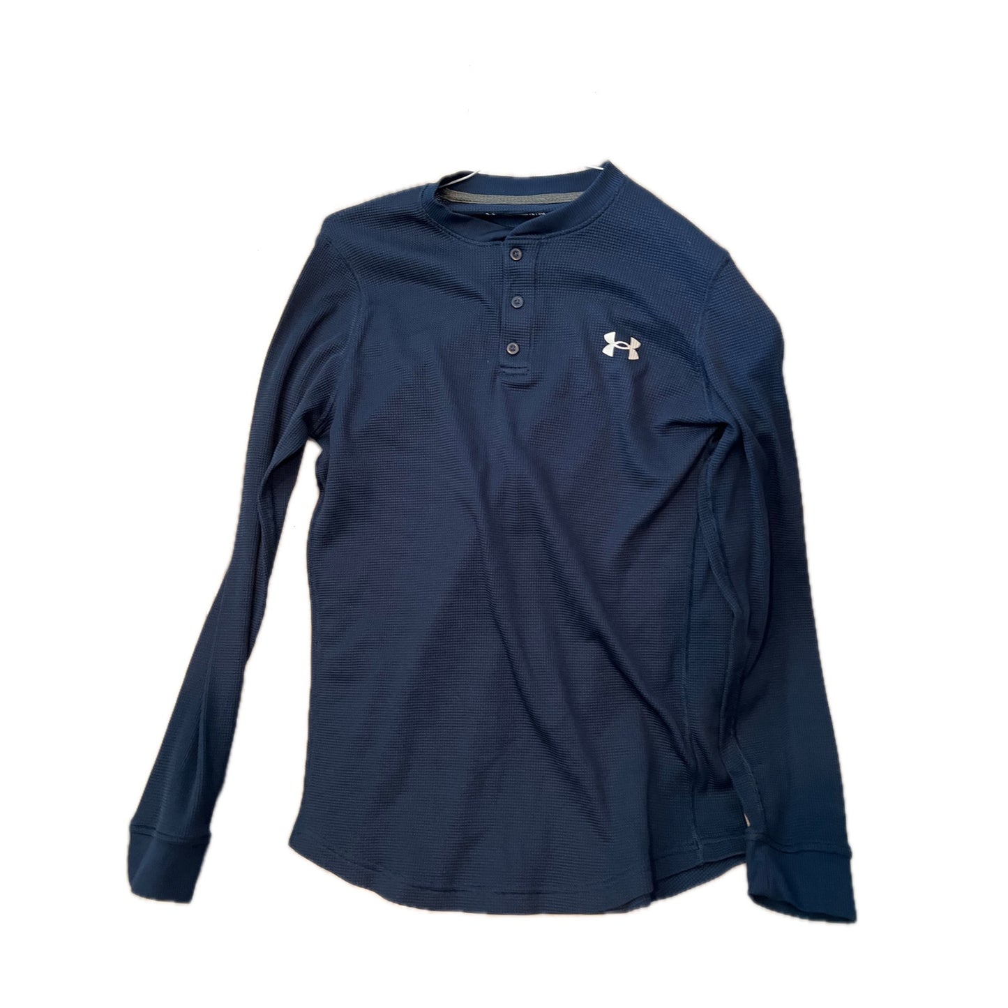 T-shirt à manches longues Under Armour Qtr Button coupe ample homme taille S