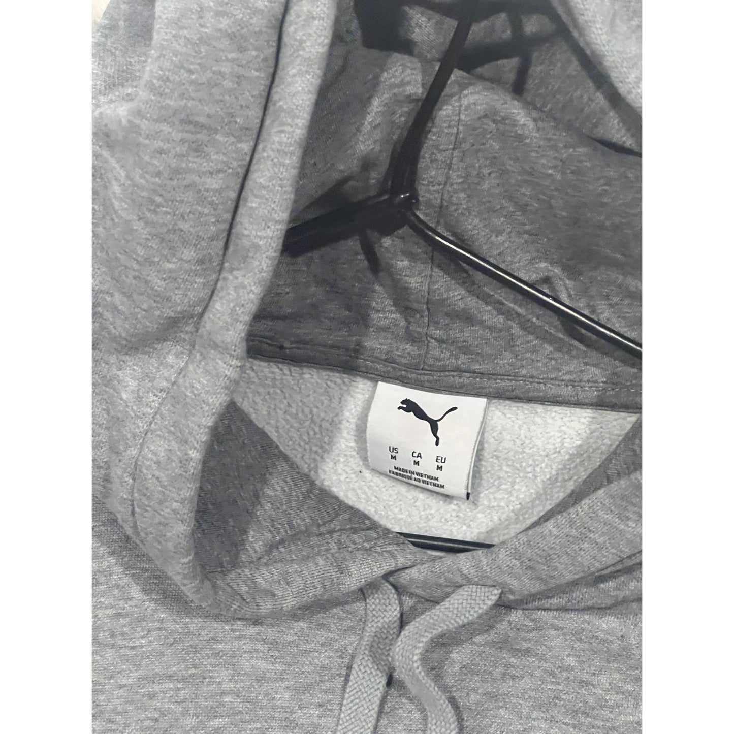 Puma Sweat-shirt à capuche gris pour homme, taille M