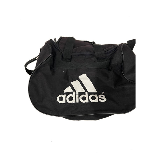 Adidas Defender Medium 20"x12"x10" Black Duffel Gym Bag