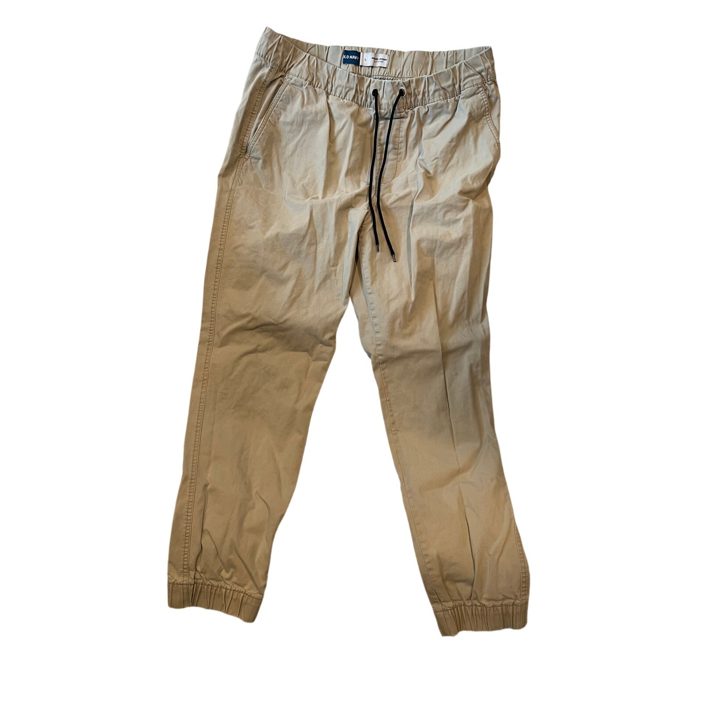 Old Navy Beige Cargo Modern Joggers Mens L