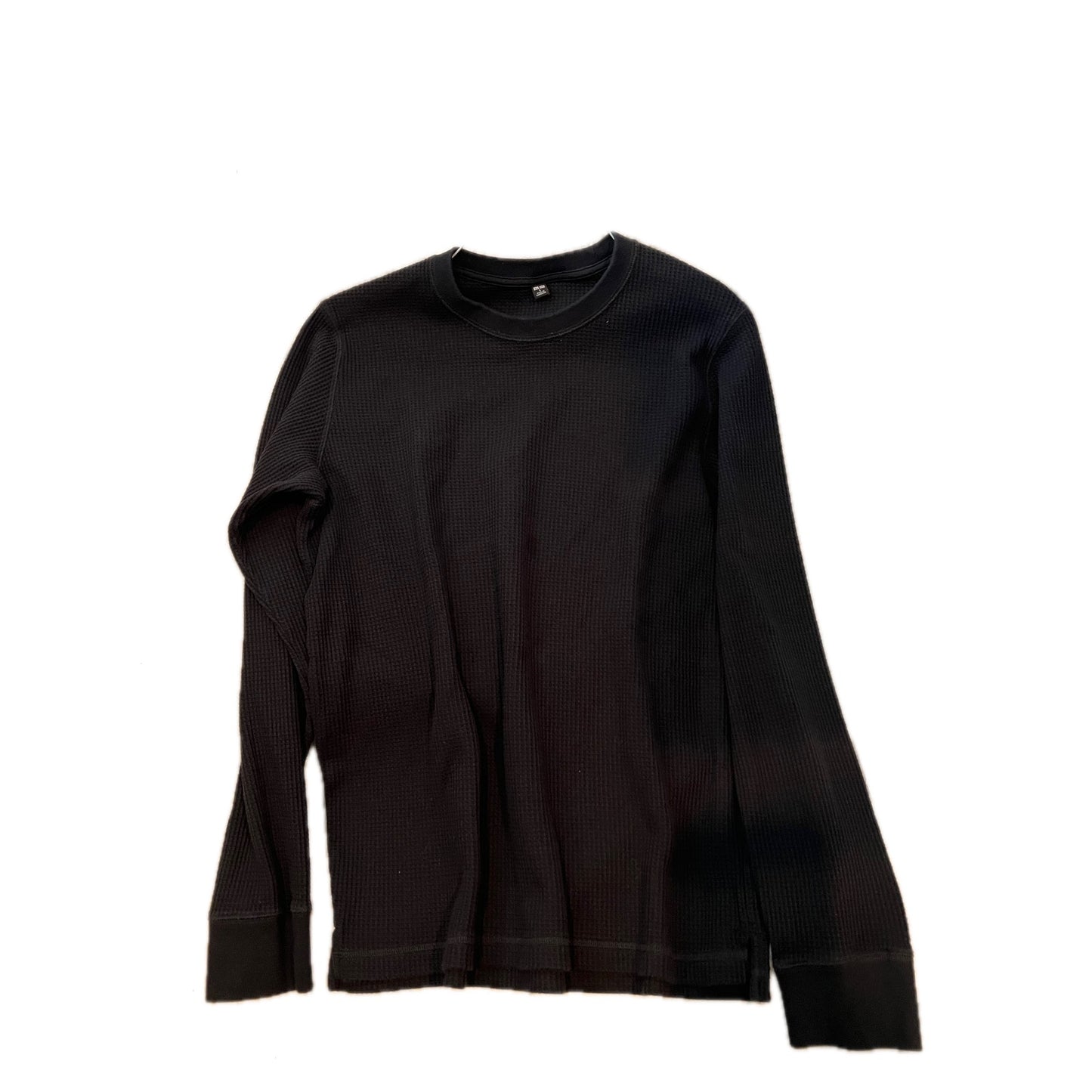Chemise thermique noire Uniqlo homme taille L