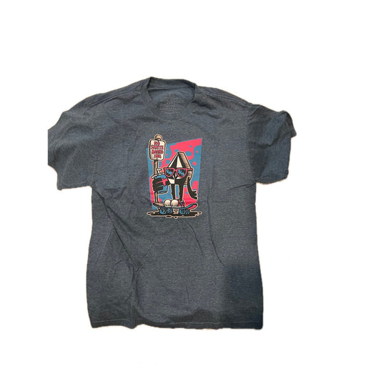 Volcom Skateboarding Gray T-Shirt Mens XL