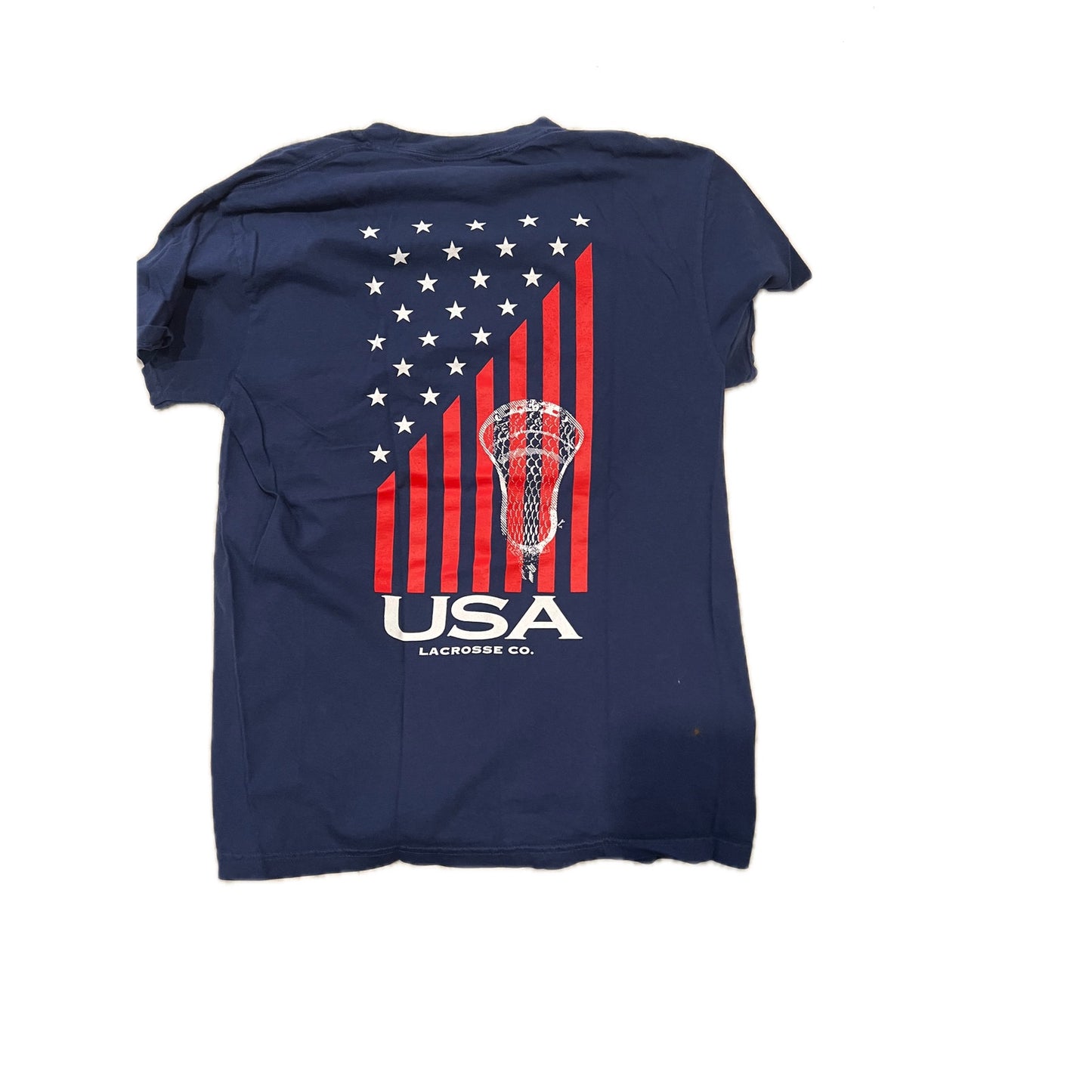 Comfort Colors USA Lacrosse T-Shirt Mens M
