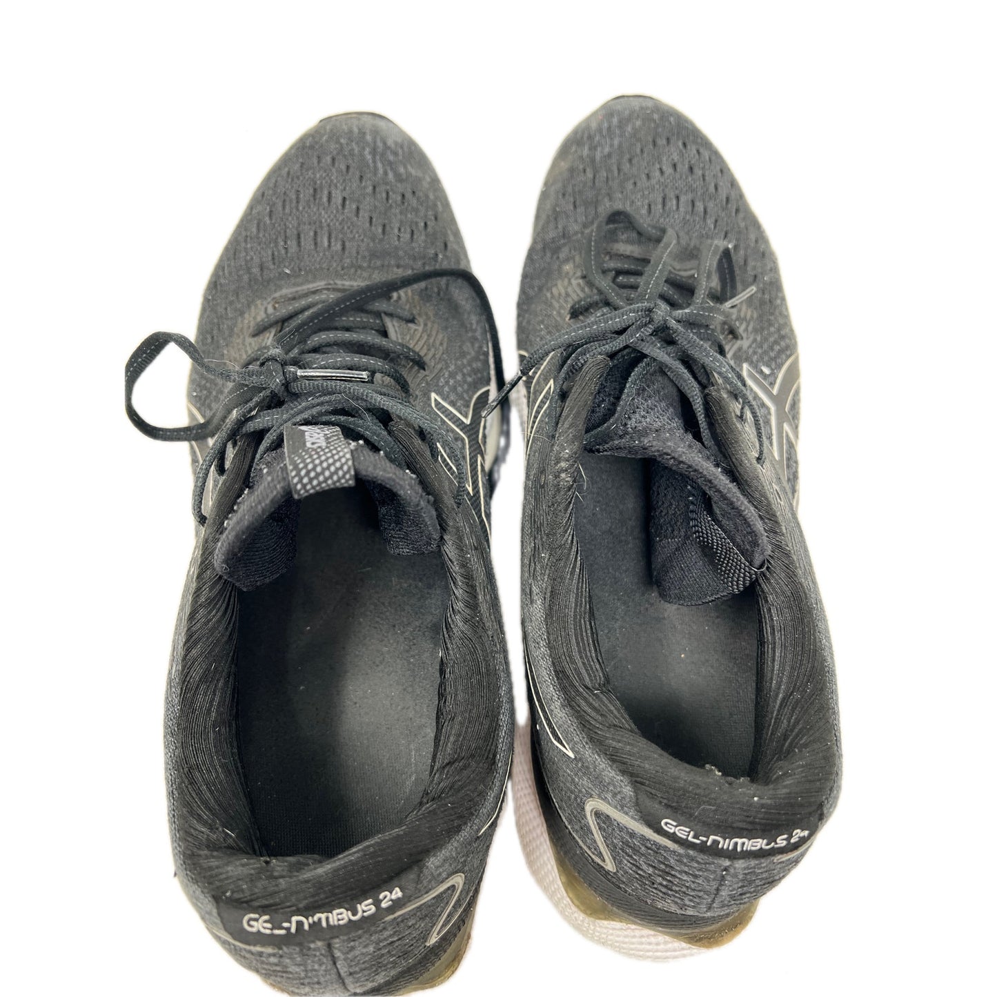 ASICS Gel Nimbus 24 Zapatillas de running negras F580122 para hombre Talla 11