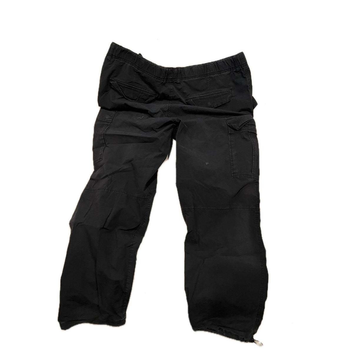 H&M Straight Cargo Black Jeans Mens 40x28