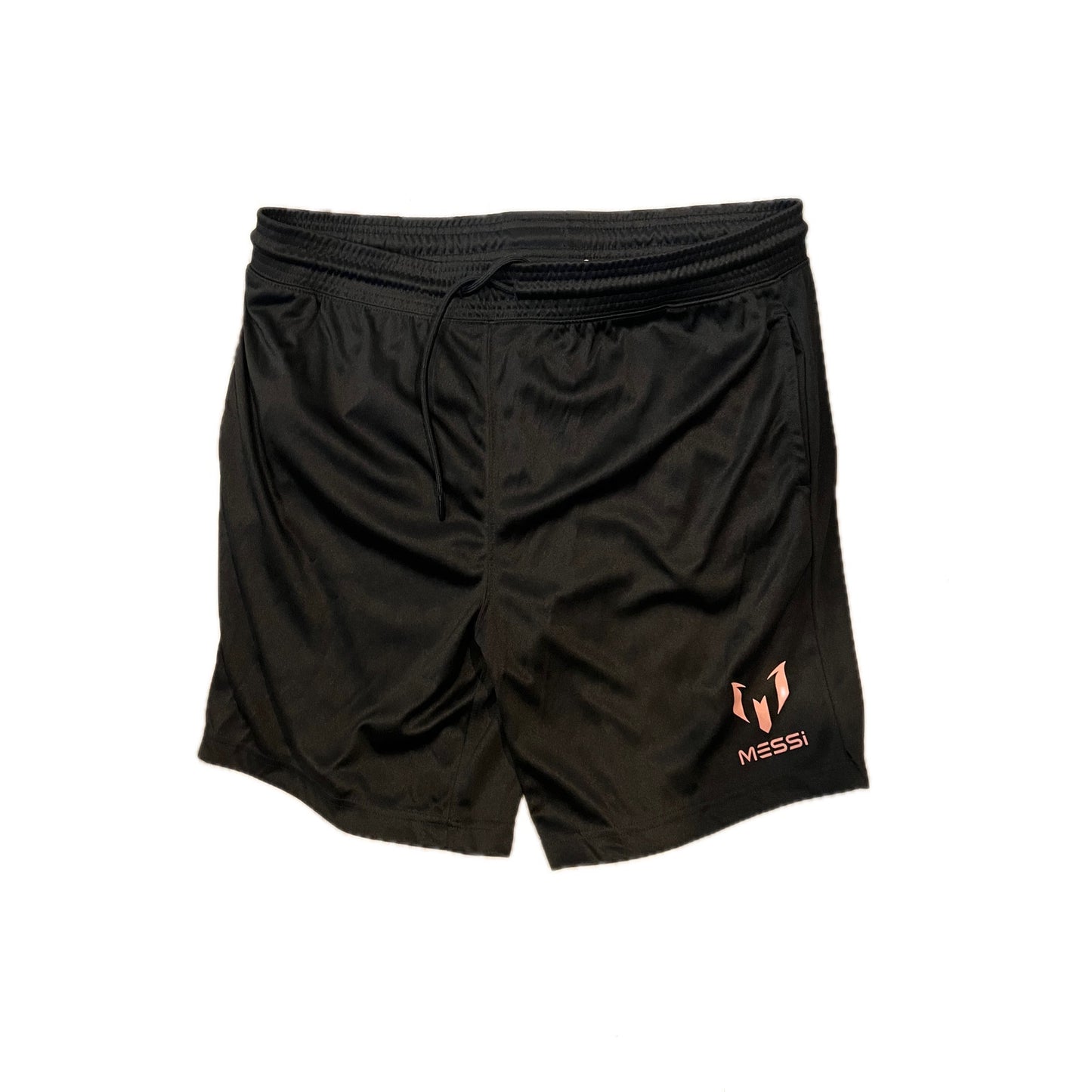 Short de football Messi Noir Homme L