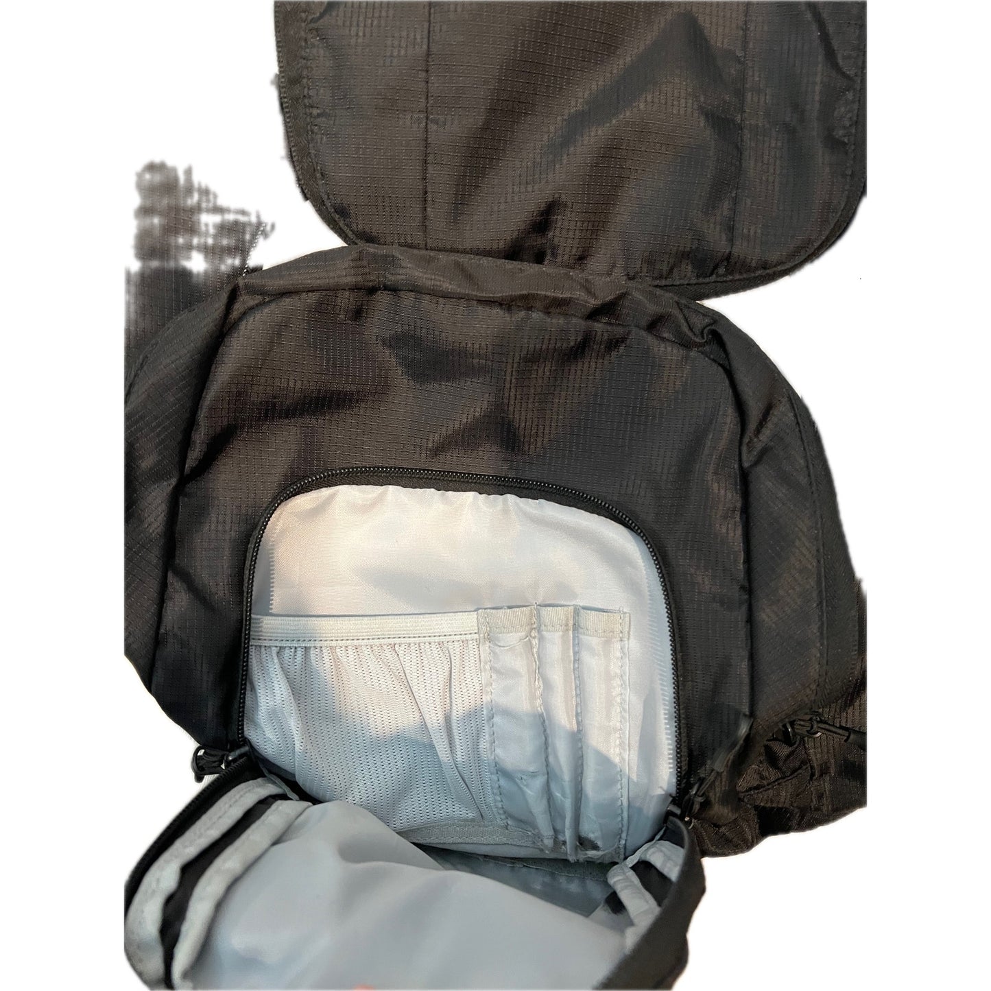 Embark Black Padded Backpack w Computer Slot