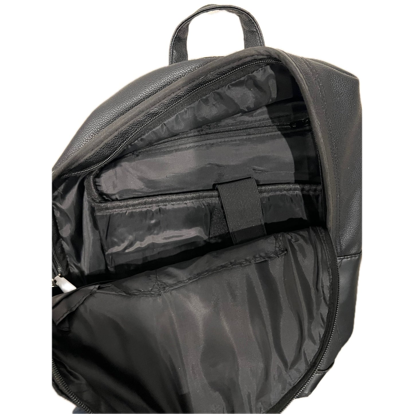 Generic Faux Leather Computer Backpack