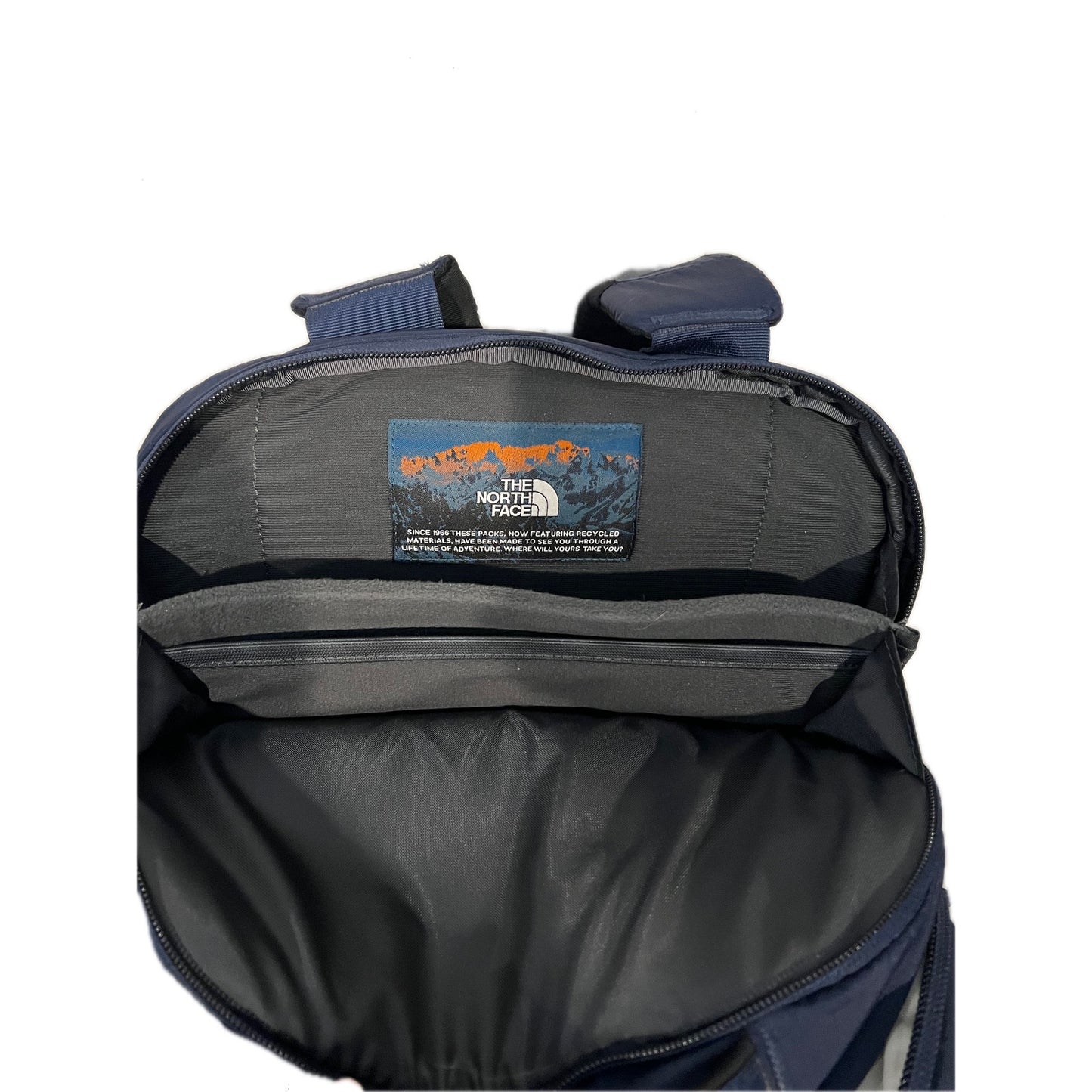 The North Face Surge Blue Black Backpack
