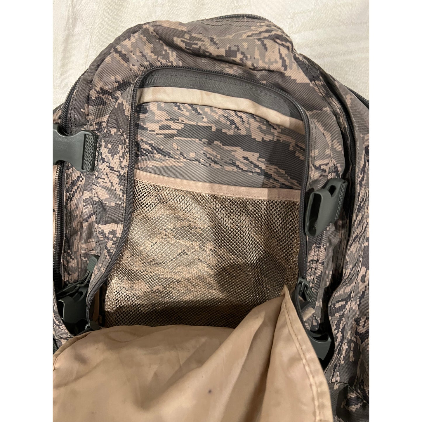 Mercury Green Brown Camo XL Tactical Backpack