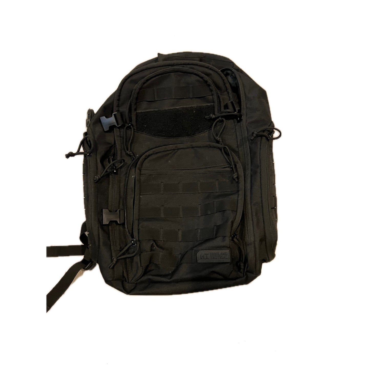 Highland Tactical Black Backpack Large