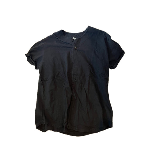 Shaka Wear Black Baseball Jersey Shirt Mens XL