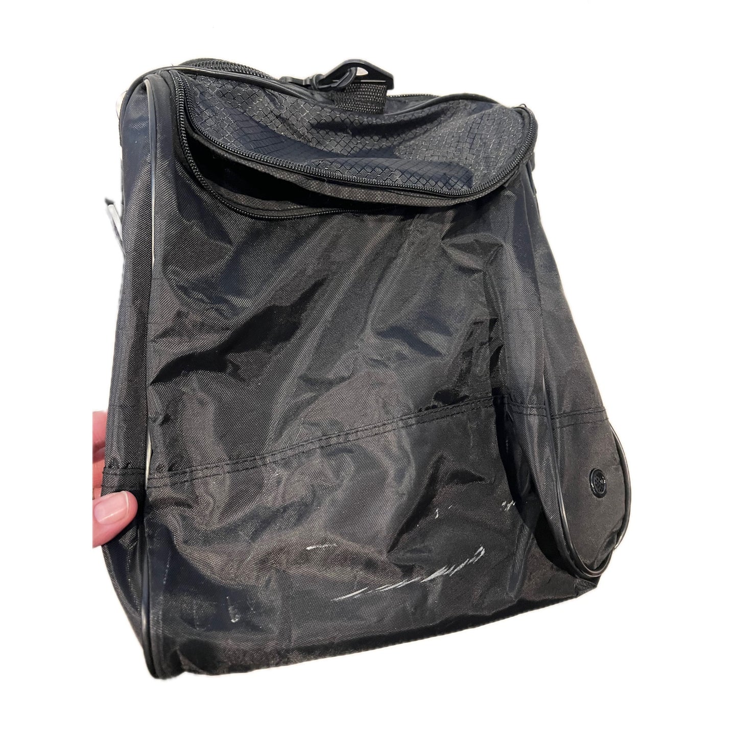 Protege 22"x15"12" Black Travel Duffel Bag